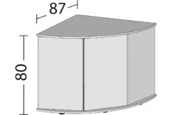 Juwel Schrank SBX Trigon 350 Weiß 5 Juwel Schrank SBX Trigon 350 Weiß -Wassertierserien Geschäft 13j50434 Juwel Schrank SBX Trigon 350 weiss 3