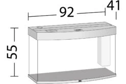 Juwel Vision 180 LED Schwarz Aquarium-Set 9 Juwel Vision 180 LED Schwarz Aquarium-Set -Wassertierserien Geschäft 13j9350 Juwel Vision 180 LED schwarz Aquarium 3