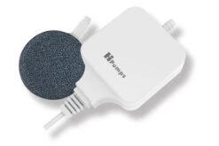 HPumps Nano Piezo Luftpumpe, Weiß Eckig 18l/h, Durchlüfterpumpe