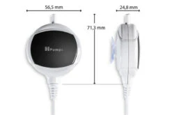 HPumps Nano Piezo Luftpumpe DeepWater 24l/h, Durchlüfterpumpe 8 HPumps Nano Piezo Luftpumpe DeepWater 24l/h, Durchlüfterpumpe -Wassertierserien Geschäft 28s13022 Abmessungen