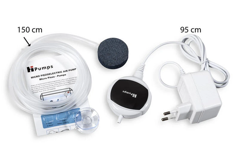 HPumps Nano Piezo Luftpumpe DeepWater 24l/h, Durchlüfterpumpe 2 HPumps Nano Piezo Luftpumpe DeepWater 24l/h, Durchlüfterpumpe – Bild 2