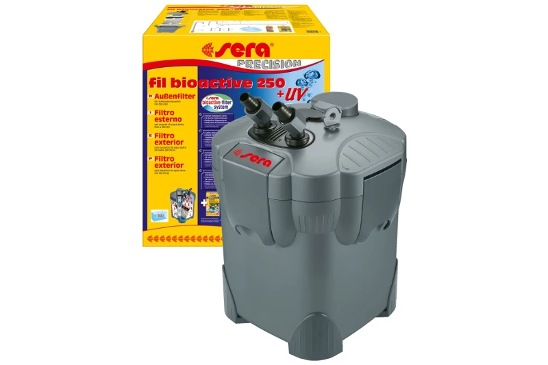 Sera Fil Bioactive 250 + UV - Außenfilter Mit UV-C-Lampe 1 Sera Fil Bioactive 250 + UV - Außenfilter Mit UV-C-Lampe