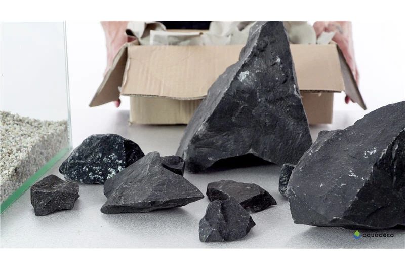 Aquadeco Schwarzer Felsen Dekoset Für 80 Cm Aquarium 3 Aquadeco Schwarzer Felsen Dekoset Für 80 Cm Aquarium – Bild 3