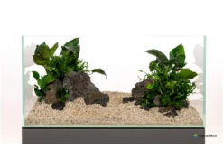 Aquadeco Premium-Lava Dekoset Für 80 Cm Aquarium -Wassertierserien Geschäft Aquadeco schwarze Premium Lava Dekoset 3