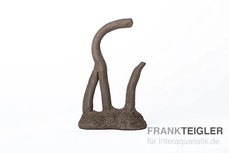 Aquariumkeramik Garnelenhydra Schwarz 1 Aquariumkeramik Garnelenhydra Schwarz