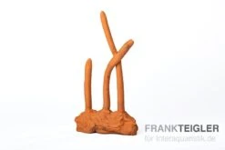 Aquariumkeramik Garnelenhydra Terrakotta