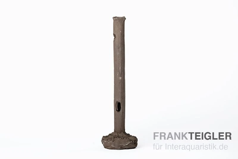 Aquariumkeramik Garnelenstamm Maxi Schwarz 1 Aquariumkeramik Garnelenstamm Maxi Schwarz