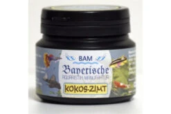 BAM Kokos-Zimt, Futtergranulat Für Zierfische, Körnung 0,9-1,4 Mm, 100 G