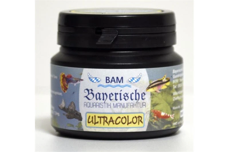 BAM Ultracolor, Futtergranulat Für Zierfische, Körnung 0,9-1,4 Mm, 100 G 1 BAM Ultracolor, Futtergranulat Für Zierfische, Körnung 0,9-1,4 Mm, 100 G