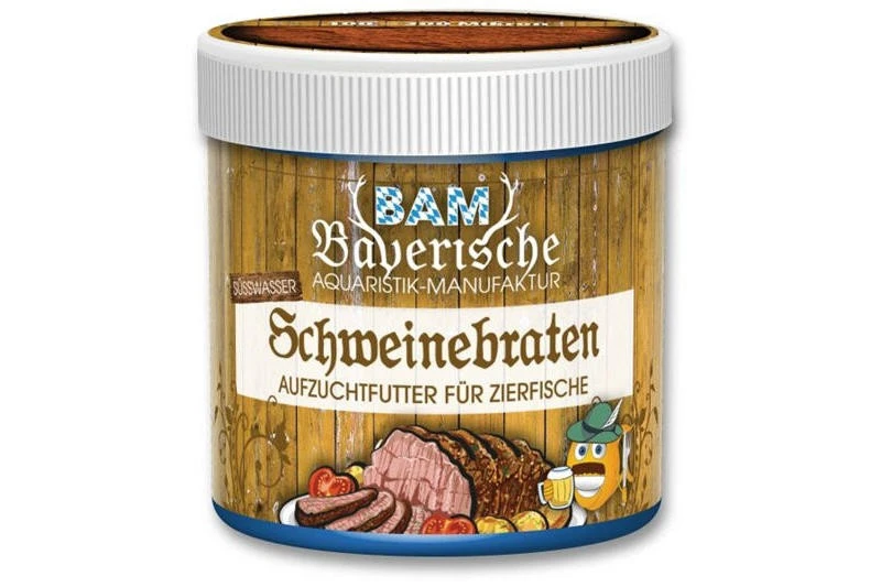 BAM Schweinebraten, Aufzuchtfutter Und Garnelenfutter, 130 Ml 1 BAM Schweinebraten, Aufzuchtfutter Und Garnelenfutter, 130 Ml