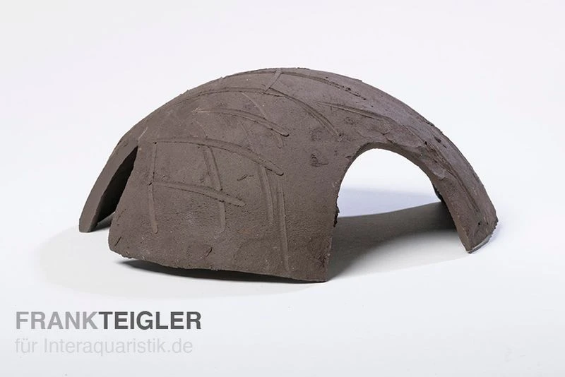 Aquariumkeramik Axolotl Iglu Ø 25 Cm Schwarz 1 Aquariumkeramik Axolotl Iglu Ø 25 Cm Schwarz