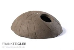 Aquariumkeramik Cichliden Iglu Laichhöhle Schwarz