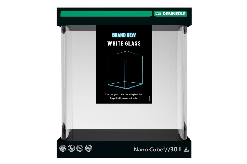 Dennerle NanoCube 30 Liter /Weiß Glass 1 Dennerle NanoCube 30 Liter /Weiß Glass