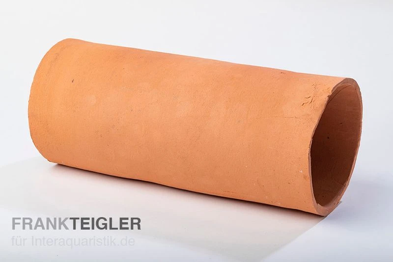 Aquariumkeramik Laichröhre Giga 30 Cm Terrakotta 1 Aquariumkeramik Laichröhre Giga 30 Cm Terrakotta