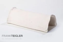 Aquariumkeramik Axolotl Tunnel 23-25 Cm Weiss